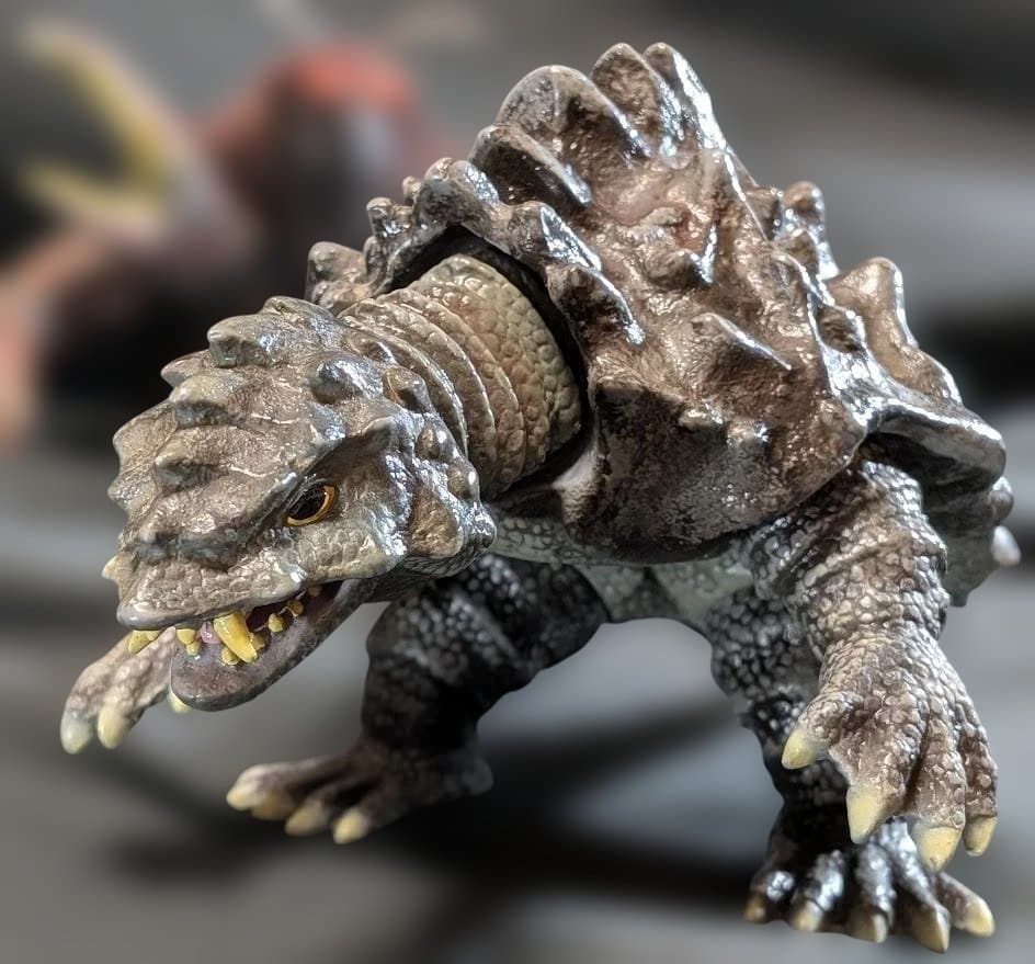 カメーバ＆ガニメ「決戦！南海の大怪獣」登場（マーミット）ソフビ２体セット