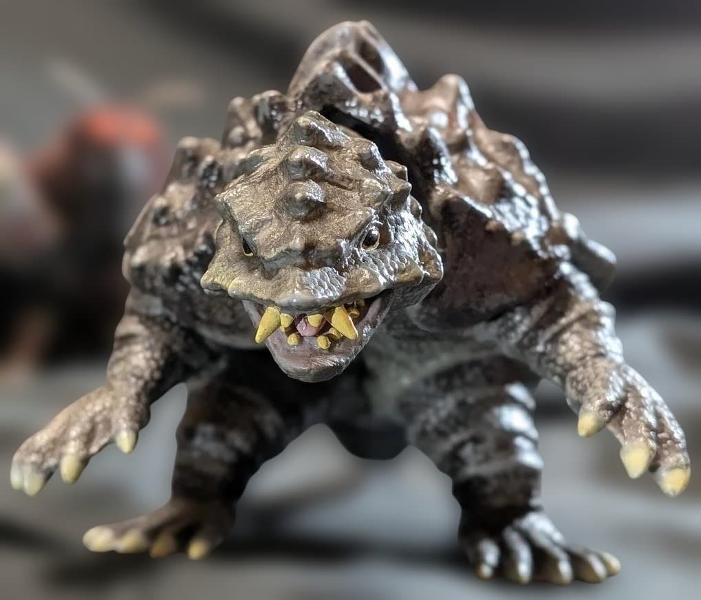 カメーバ＆ガニメ「決戦！南海の大怪獣」登場（マーミット）ソフビ２体セット