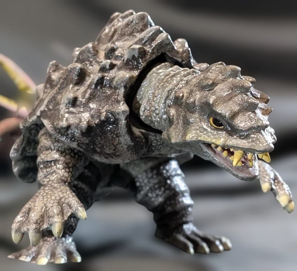 カメーバ＆ガニメ「決戦！南海の大怪獣」登場（マーミット）ソフビ２体セット