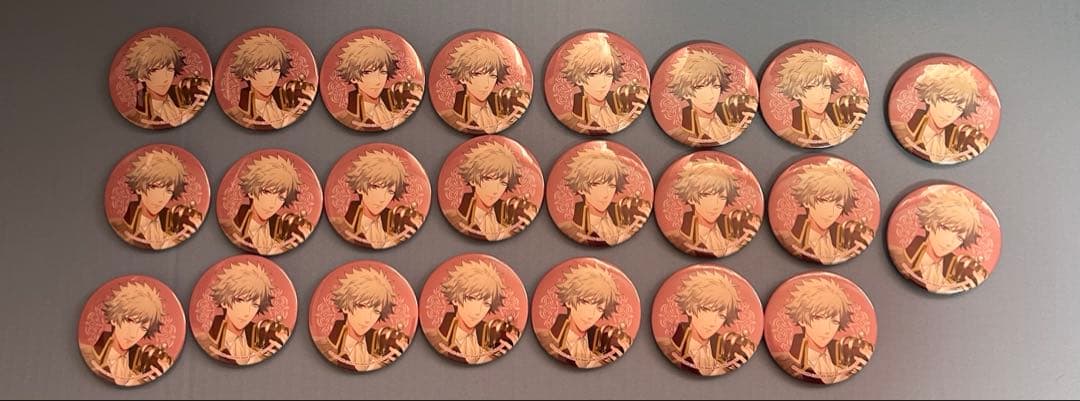 うたプリ ノーブル 缶バッジ　蘭丸