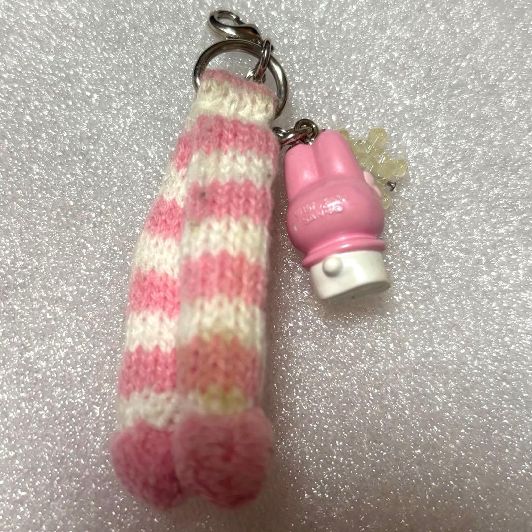 マイメロディ ファスナーチャーム 2000年 マフラー ストラップ キーホルダー