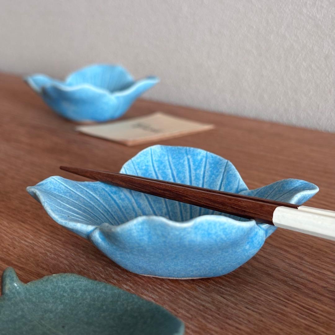 ✴︎ 未使用 ✴︎ 田中恒子さん 花小鉢 リンカ 春 醤油皿 香皿