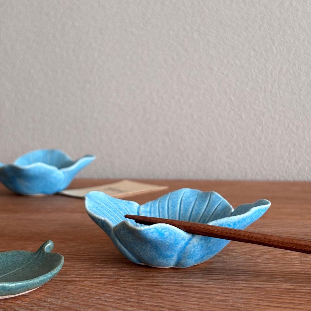 ✴︎ 未使用 ✴︎ 田中恒子さん 花小鉢 リンカ 春 醤油皿 香皿