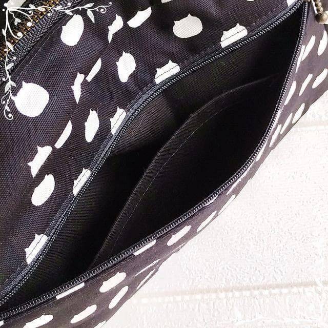 【受注製作】ねこたま　クロスボディバッグ