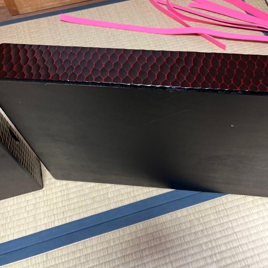 鎌倉彫乱れ箱　木製衣装箱　入れ子　伝統工芸品　漆塗り　昭和レトロ