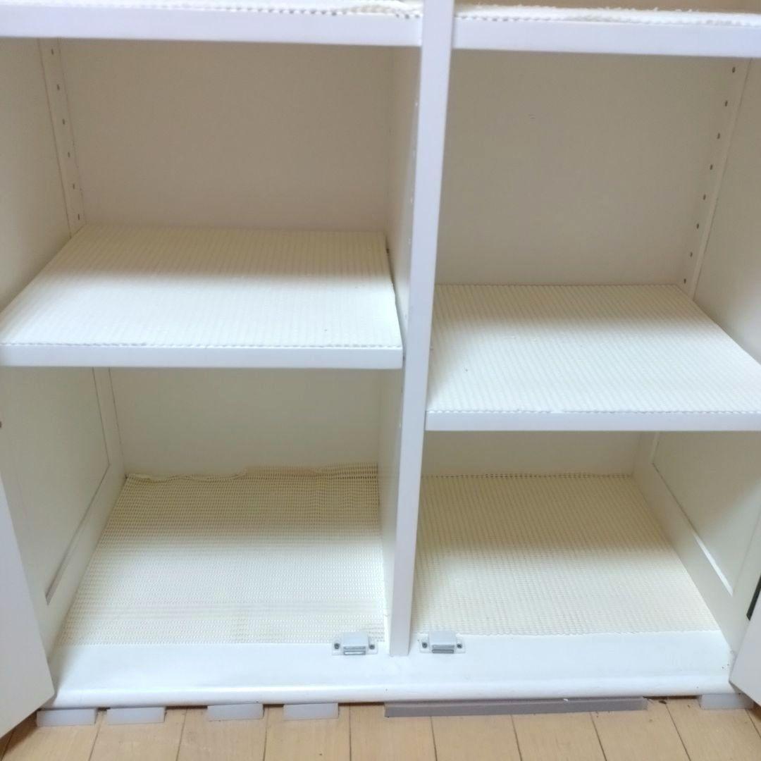 姫系　プリンセス　家具　ホワイト　木製　キャビネット　本棚　子供部屋　送料込み