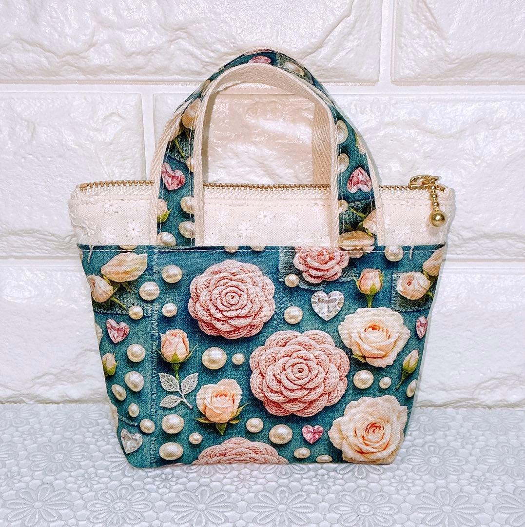 エコバッグ＆ポーチ＆巾着♡レディ＆わんこ