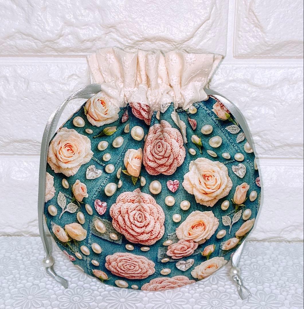 エコバッグ＆ポーチ＆巾着♡レディ＆わんこ