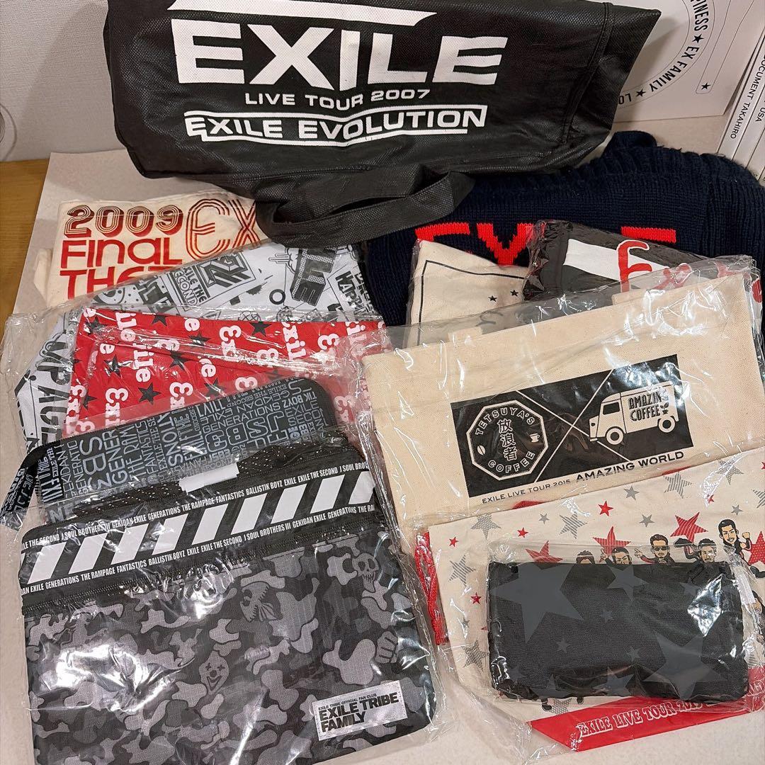 EXILE ライブ ツアー ファンクラブ グッズセット まとめ売り