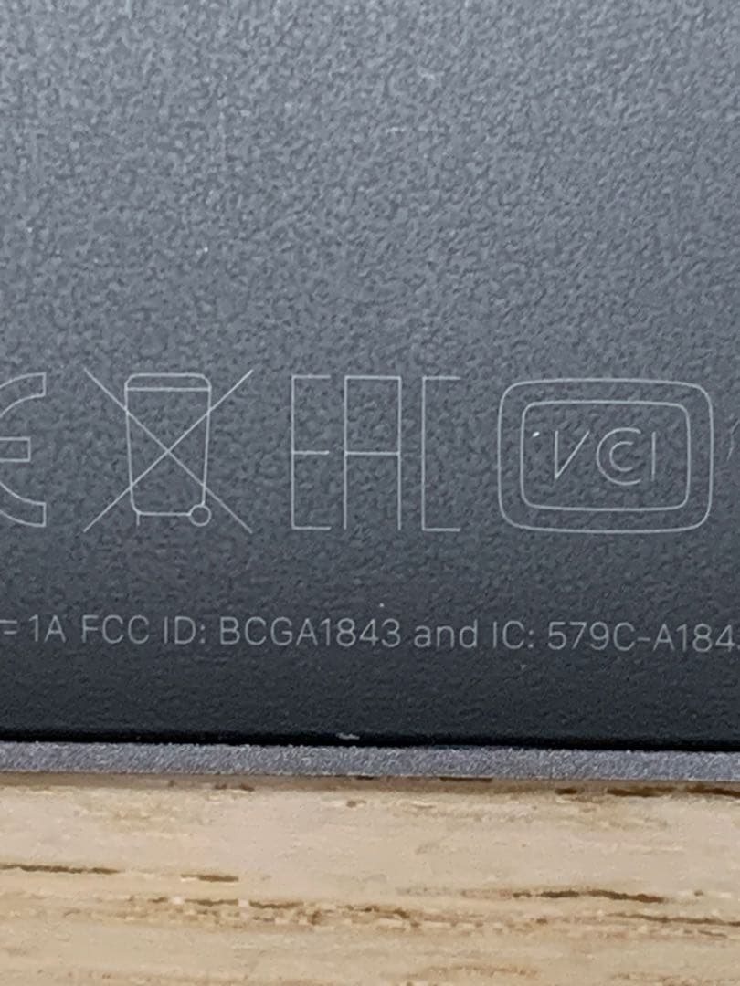 X13 Apple magic keyboard A1843 日本語 ブラック