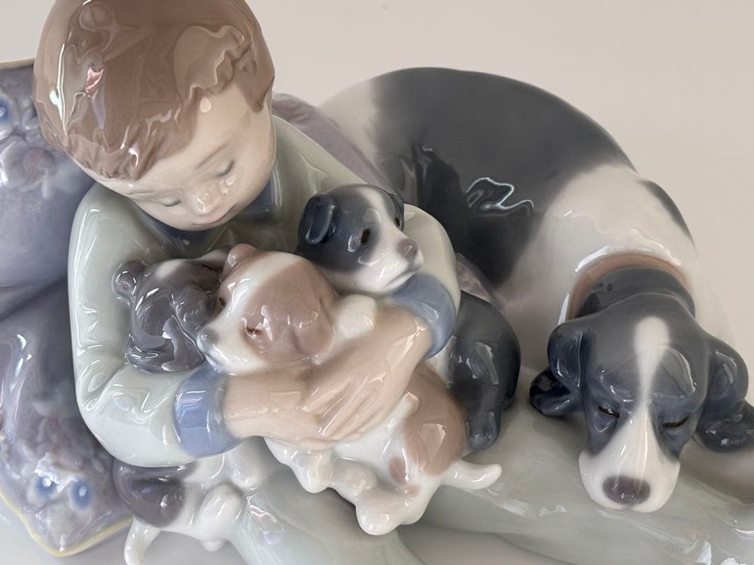 LLADRO リヤドロ　みんなおねんね　【箱なし現品のみ】