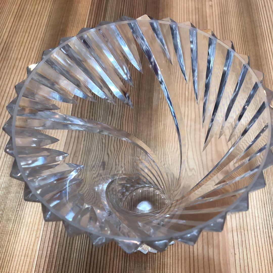 カガミクリスタル 花瓶 F306-810 箱付