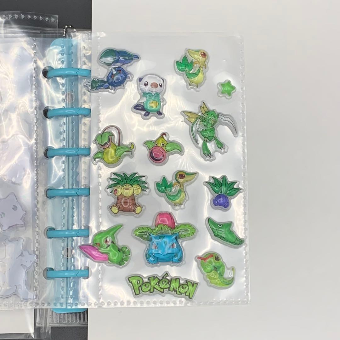 シール帳　完成品　A7 男の子　ポケモンver　①