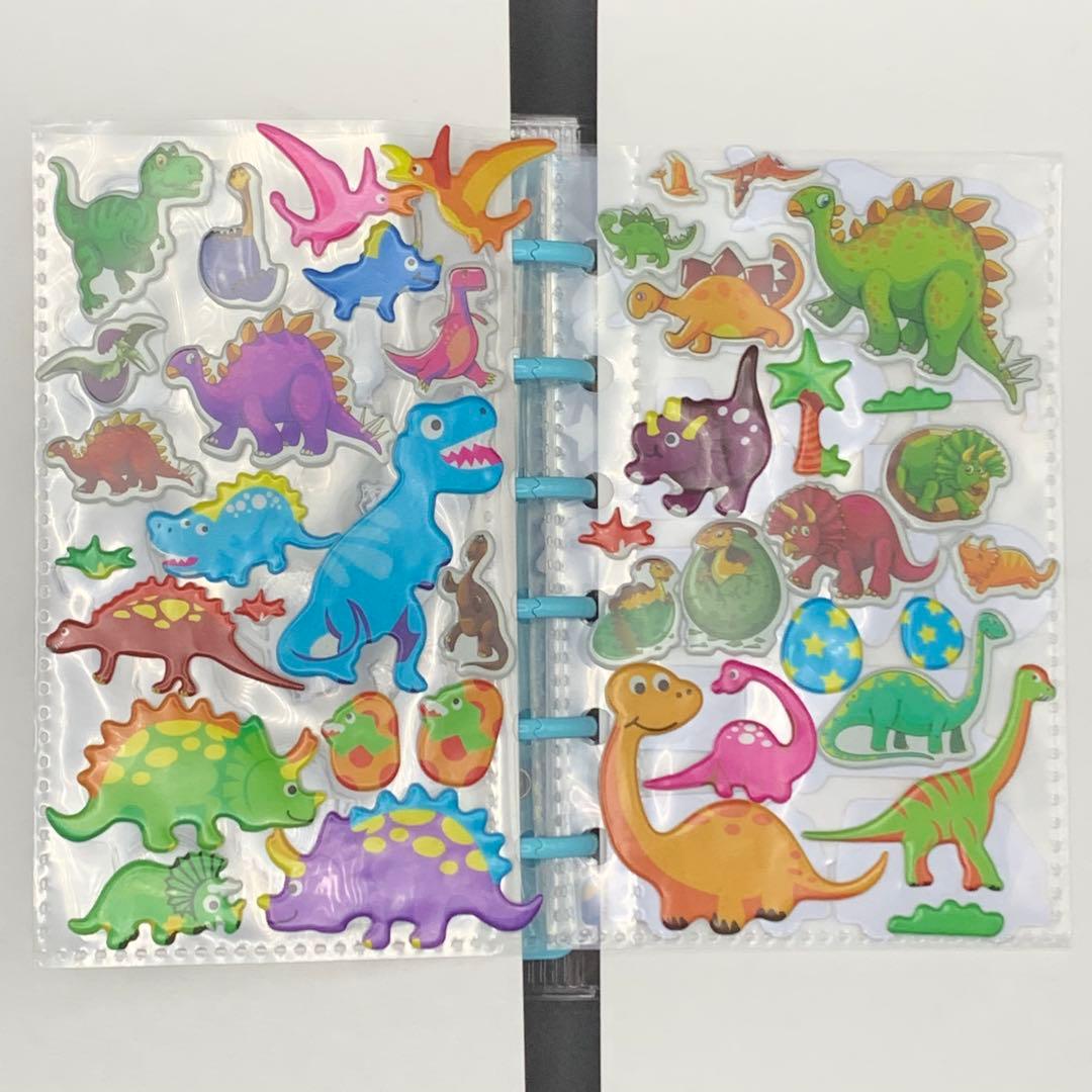 シール帳　完成品　A7 男の子　ポケモンver　①