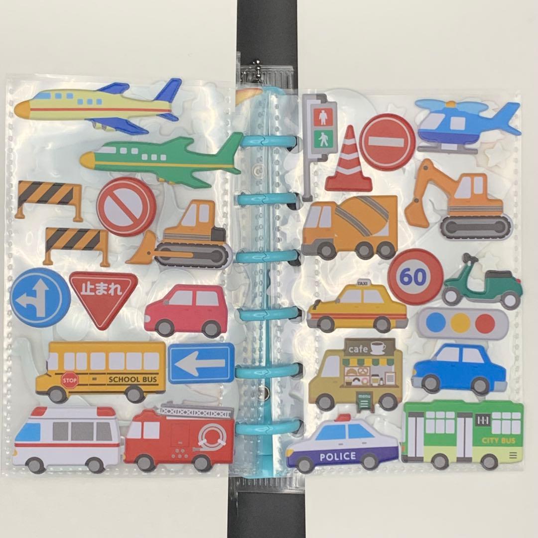 シール帳　完成品　A7 男の子　ポケモンver　①