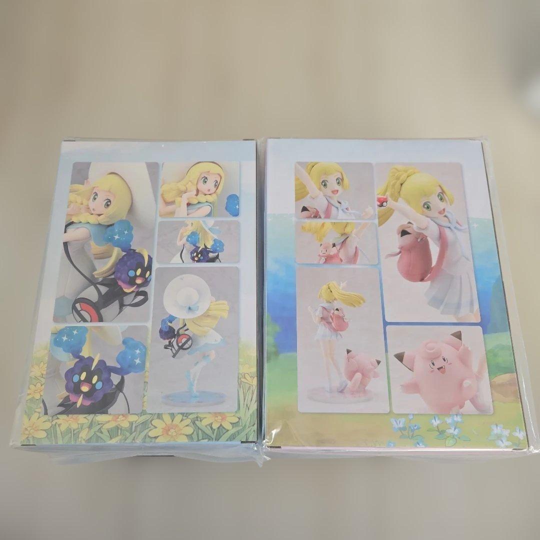 【未開封】 フィギュア リーリエ＆コスモッグ／がんばリーリエ＆ピッピ 2体セット