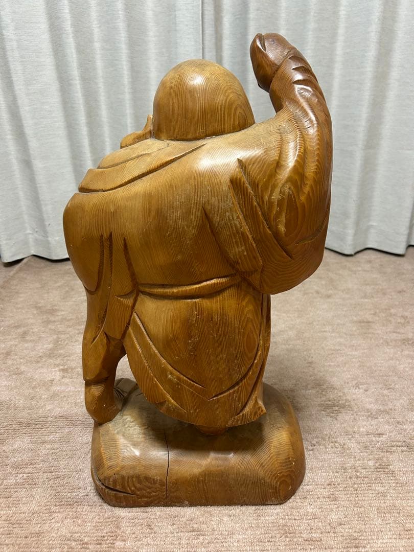 布袋尊 置物 七福神 縁起物 大型 重量約10kg 開運 金運 商売繁盛