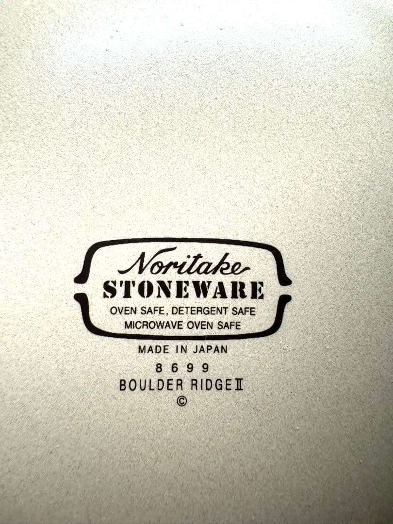ノリタケ　ストーンウェア　ボルダーリッジ　ボルダーリッジⅡ 大皿　深皿　計7点