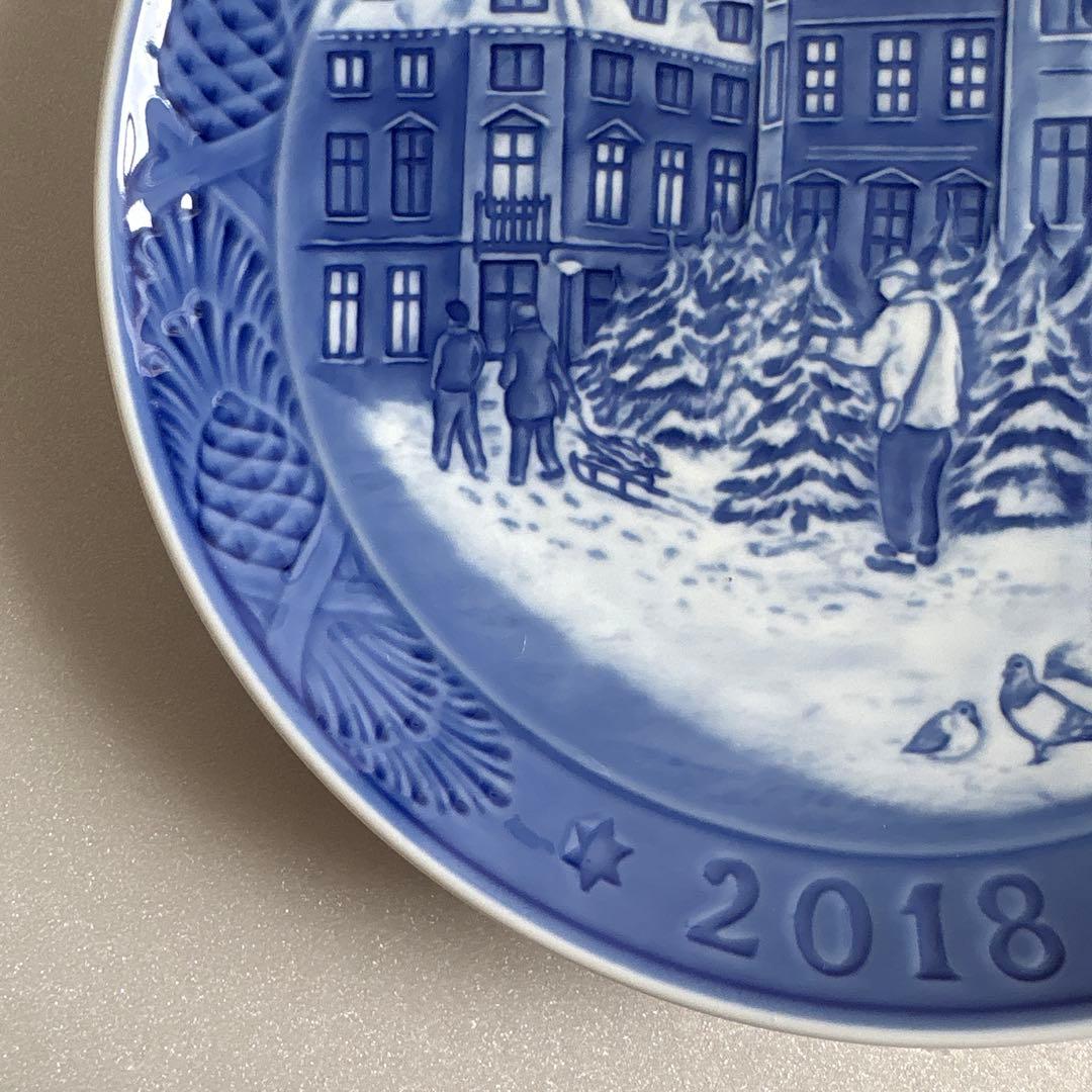 ロイヤルコペンハーゲン　イヤープレート　1996、2016、2017、2018