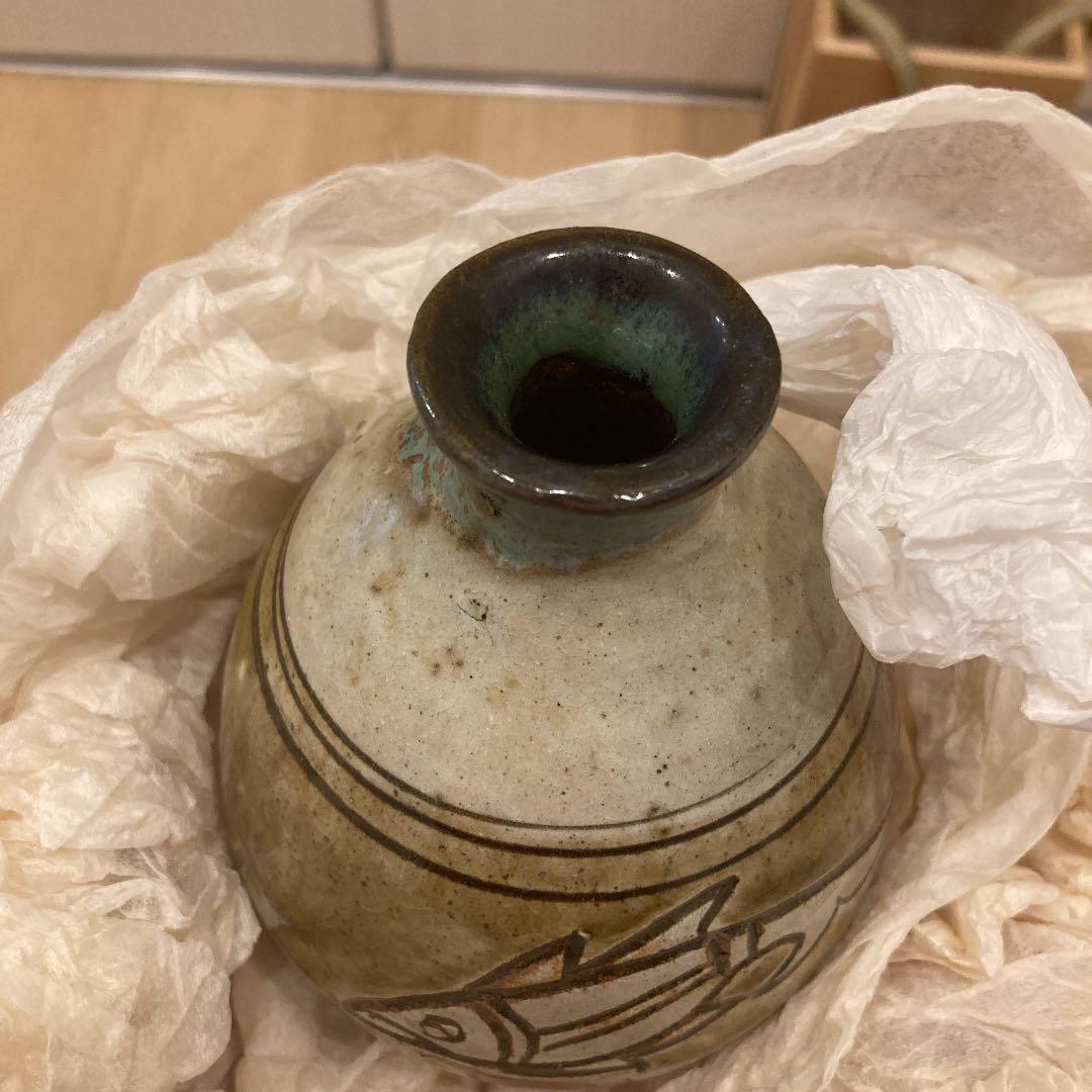 金城次郎　徳利　小皿　陶器　骨董