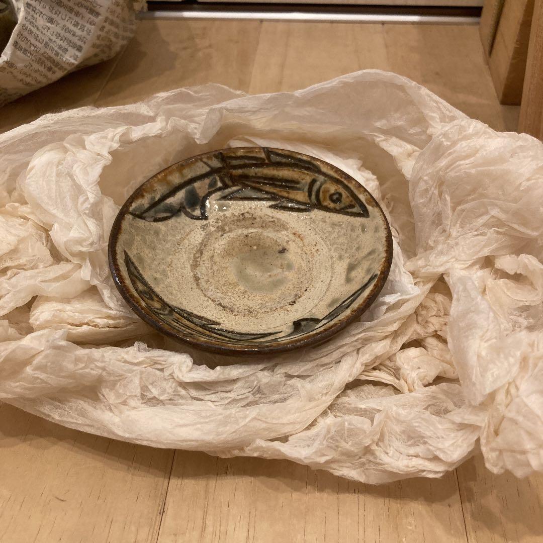 金城次郎　徳利　小皿　陶器　骨董