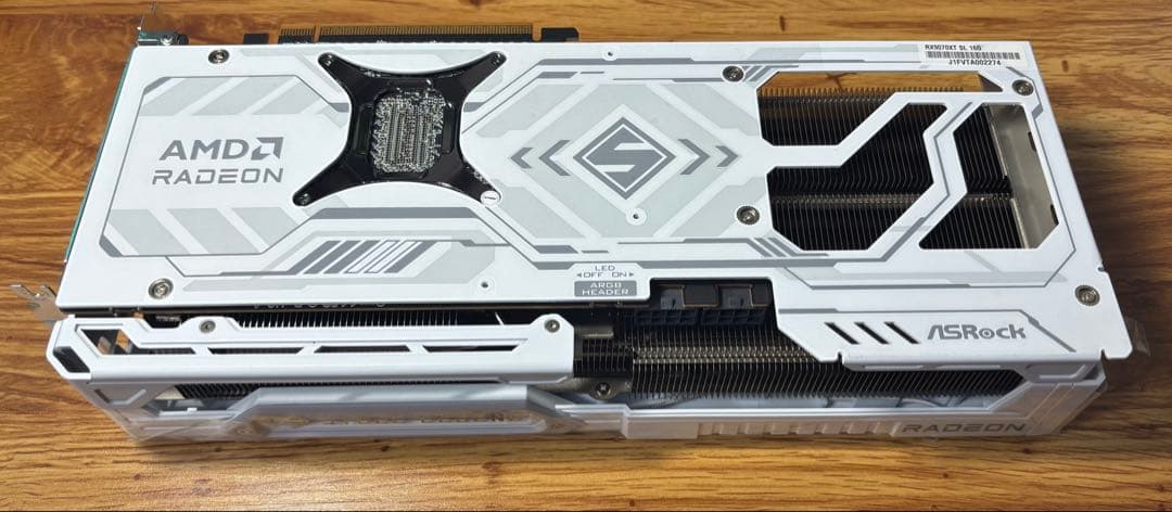 グラフィックボード・グラボ・ビデオカード ASRock AMD Radeon RX9070XT STEEL LEGEND