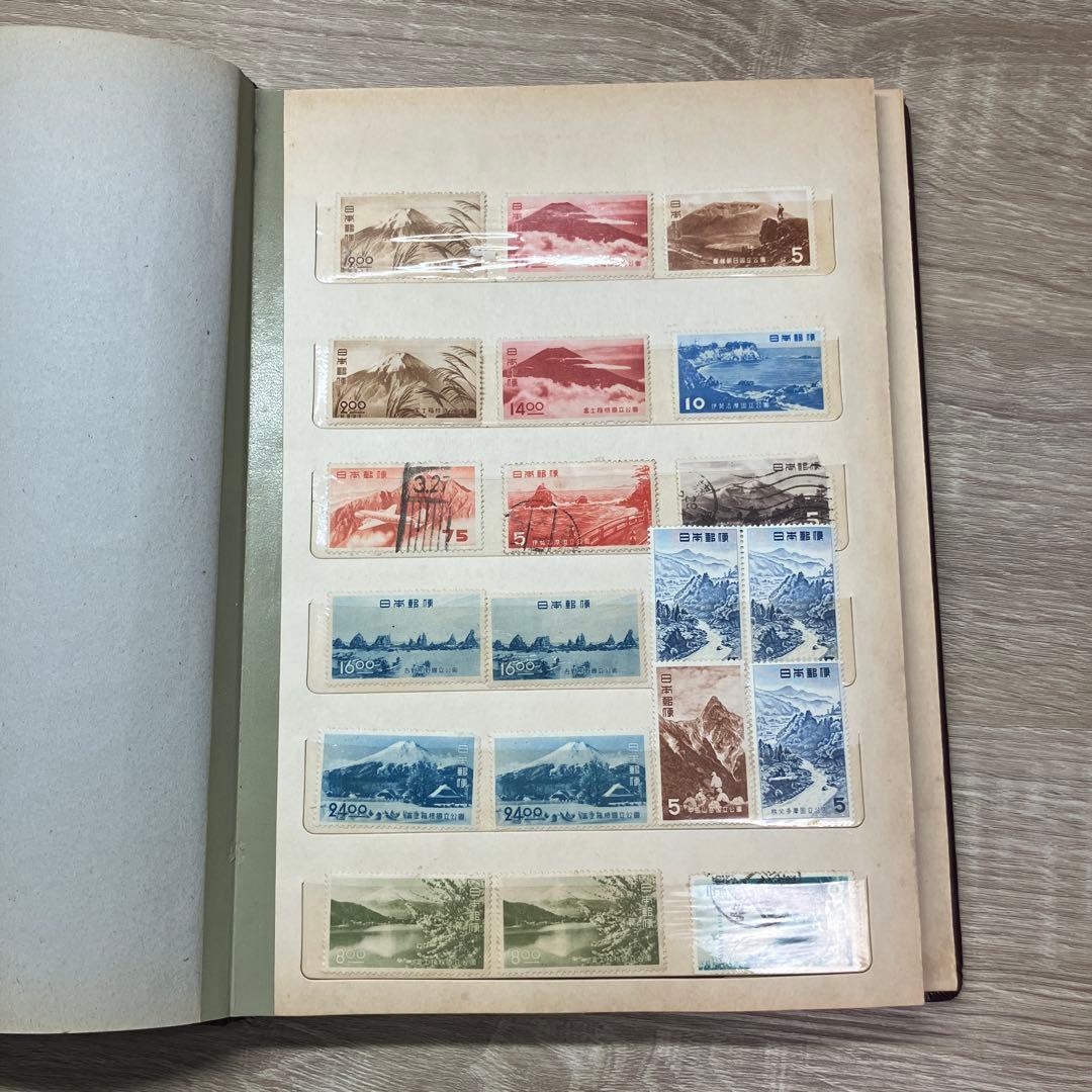 THE STOCK BOOK 使用済切手集　切手コレクション