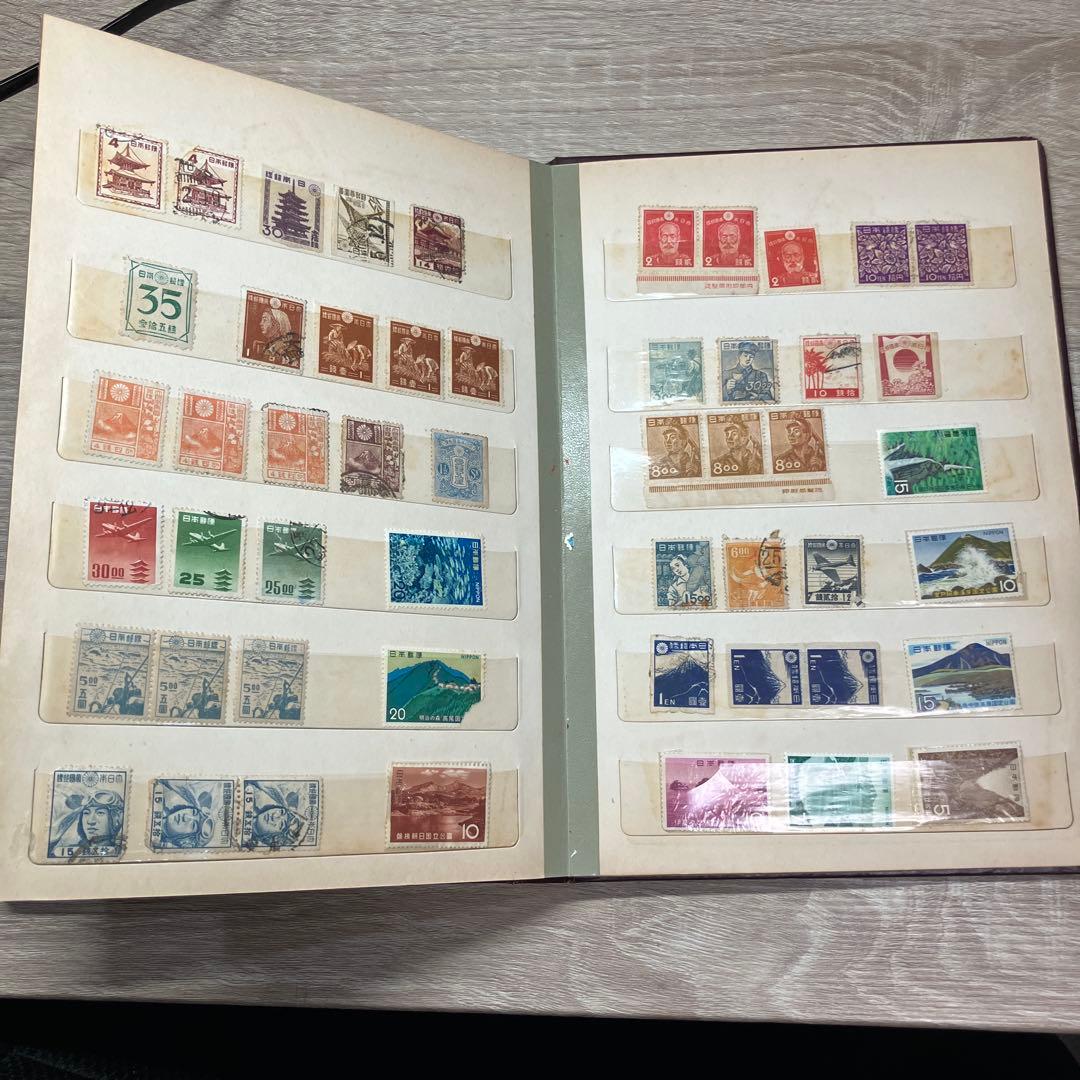 THE STOCK BOOK 使用済切手集　切手コレクション