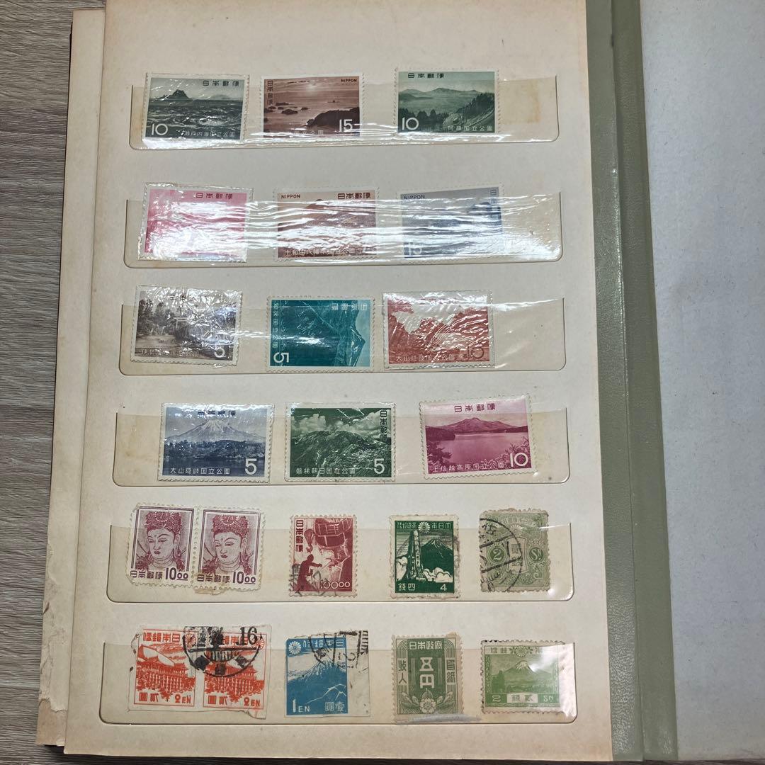 THE STOCK BOOK 使用済切手集　切手コレクション