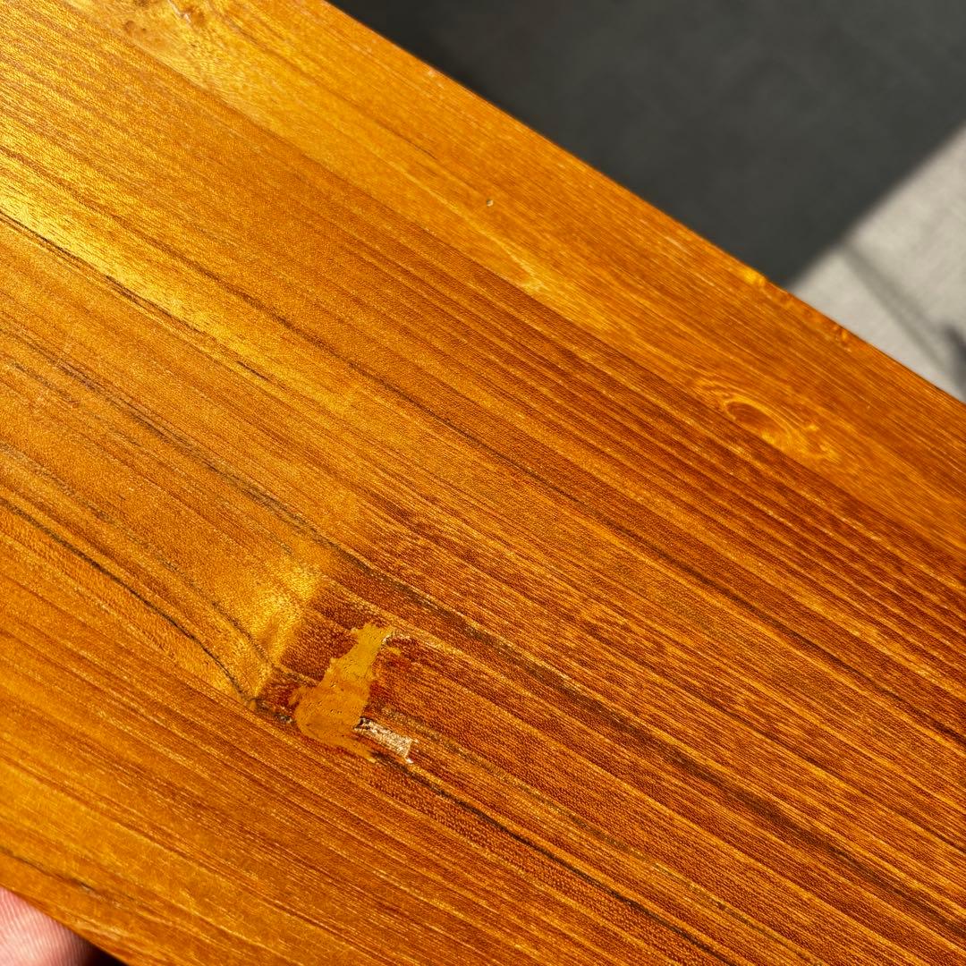 無垢材 スツール 踏み台 建築的デザイン ミッドセンチュリー 北欧モダン ギター