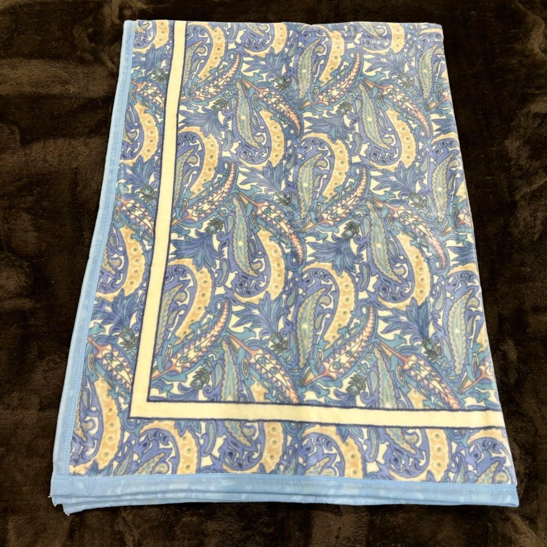 新品タグ付き　京都西川　Rose　ローズ　綿毛布　日本製