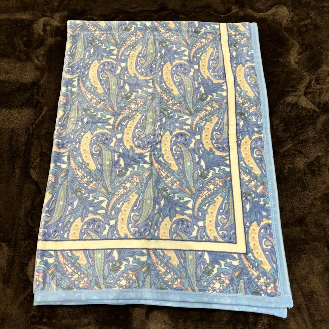 新品タグ付き　京都西川　Rose　ローズ　綿毛布　日本製