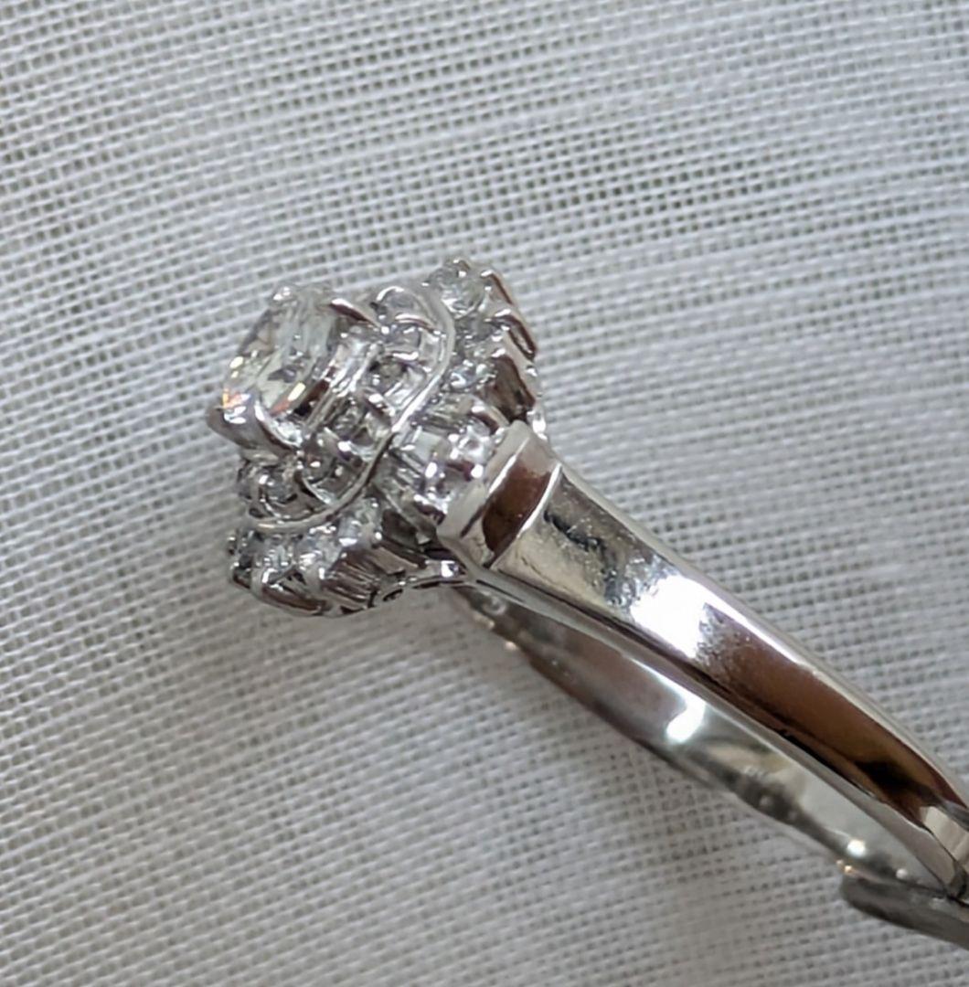 新品仕上げ済 ✨天然ダイヤモンド0.63ct / PT900 /サイズ12.5号