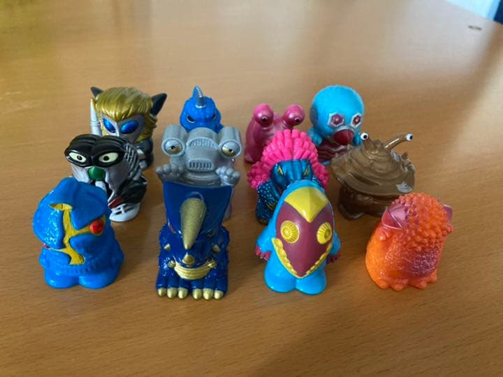 ウルトラマンソフビ指人形