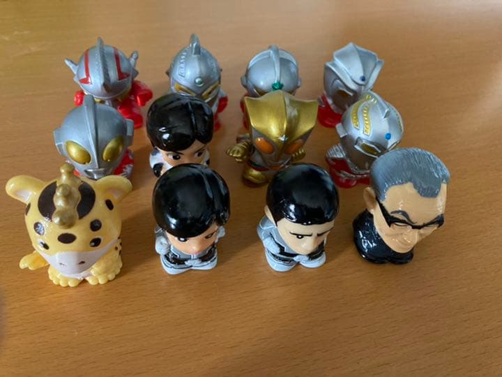 ウルトラマンソフビ指人形