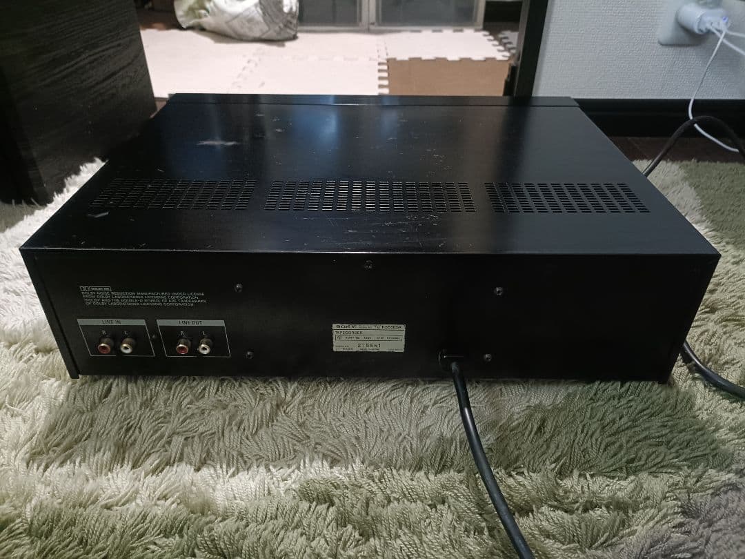 SONYカセットデッキ TC-K555ESX ジャンク品