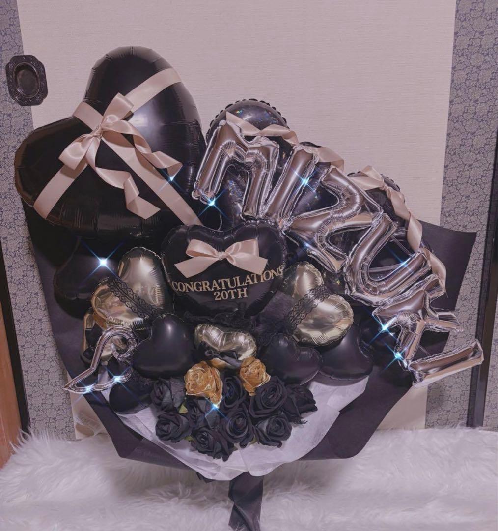 めろでぃ♡プロフ必読　バルーンブーケ　卒業ブーケ