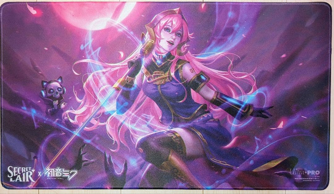 【®️】プレイマット　SecretLair　巡音ルカ　巡る旋律、ルカ