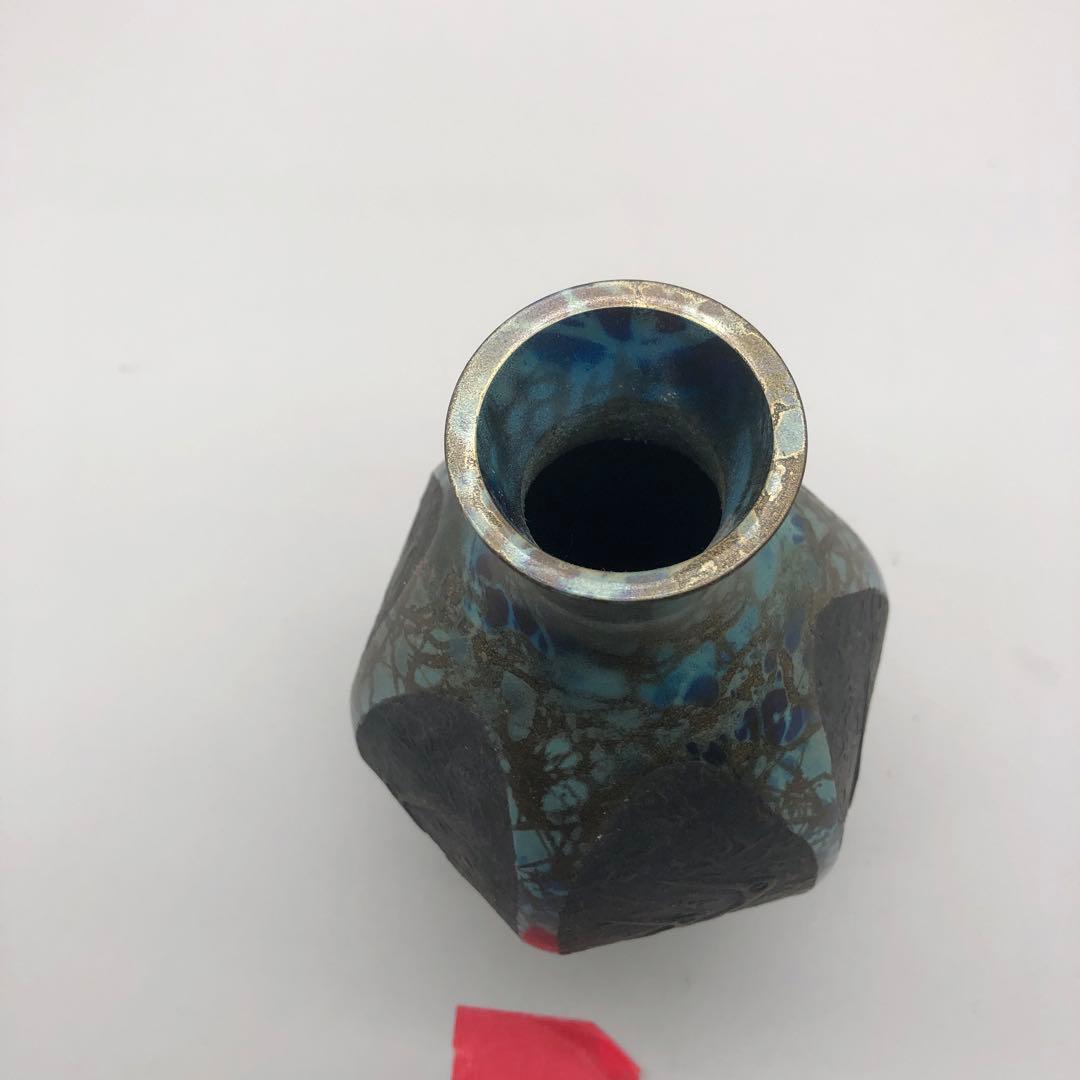 勝峰　花瓶　ヴィンテージ　レトロ　アート　華道　花道　古美術品　骨董品 O