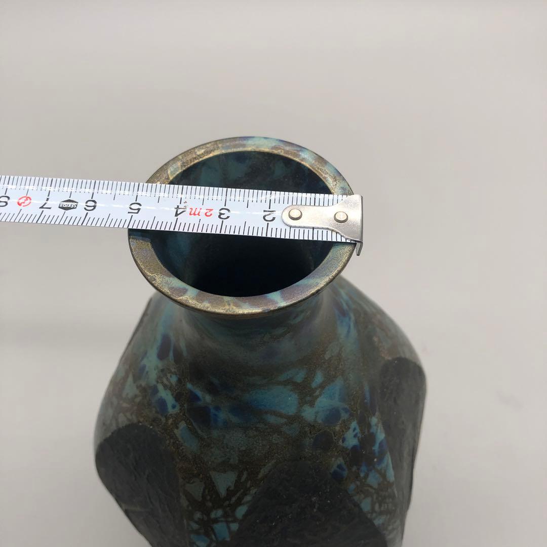 勝峰　花瓶　ヴィンテージ　レトロ　アート　華道　花道　古美術品　骨董品 O