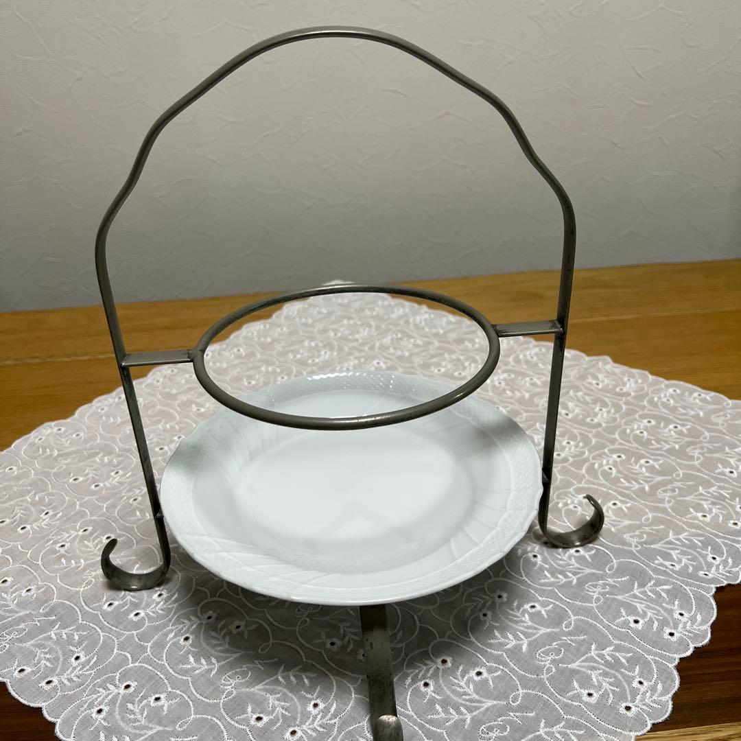 Petit Cake Stand ヴィンテージ　2段ケーキスタンド　UK