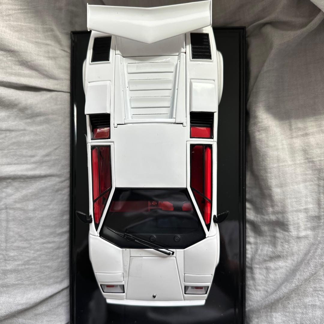 京商Lamborghini countachlp500s1/18White