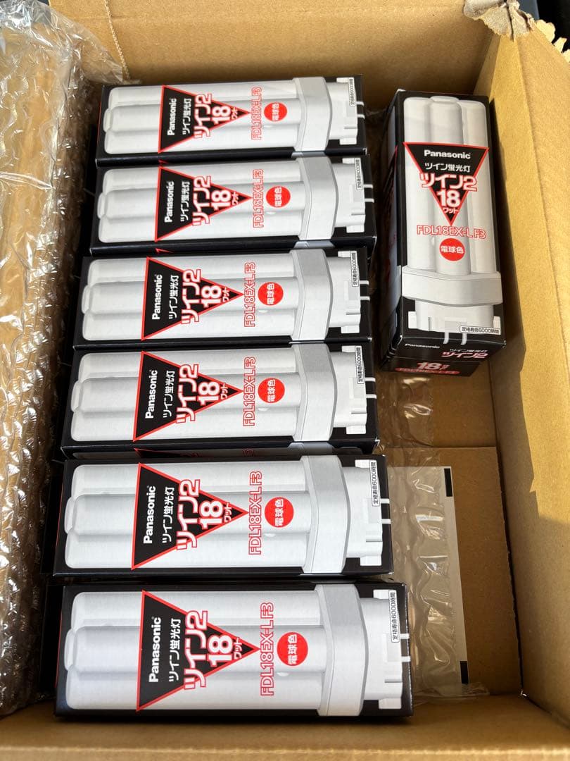 Panasonic ツイン2 18W FDL18EX-L F3 7本セット