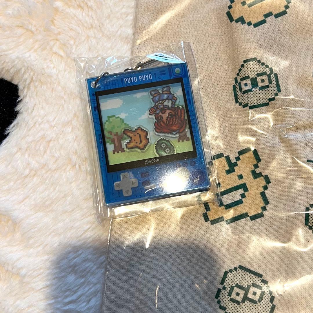 ぷよぷよ PARCO シャカシャカアクリルキーホルダー シェゾ　アルル　トート