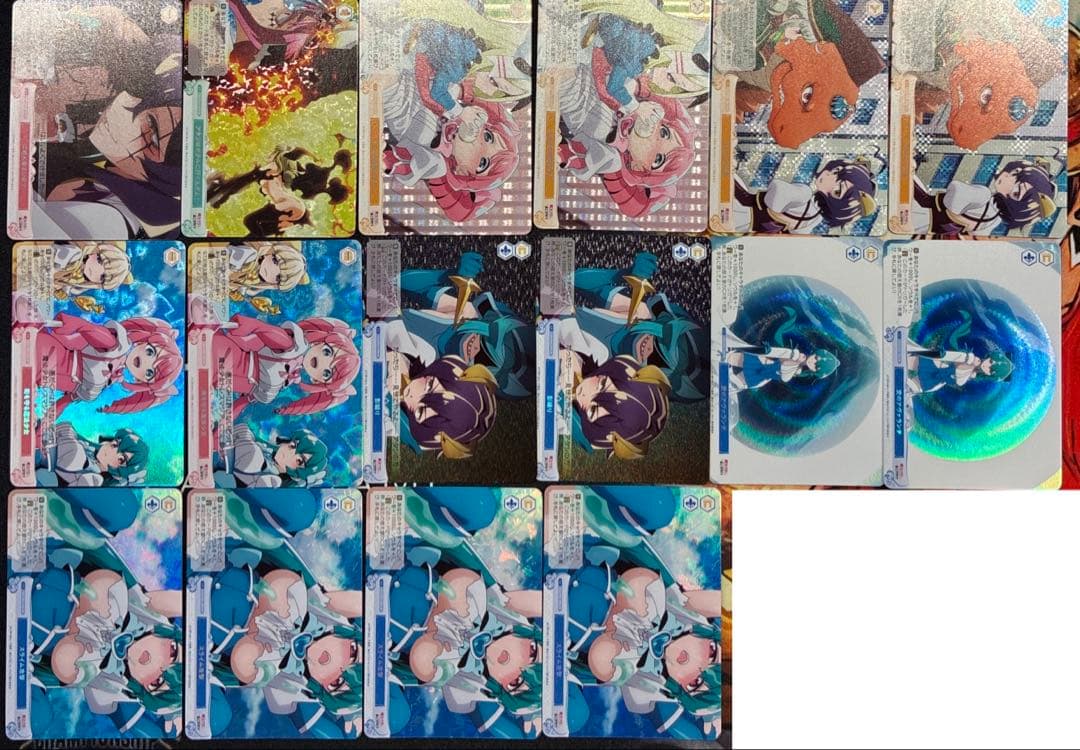 ヴァイスロゼ　魔法少女にあこがれて　SR まとめ売り　104枚　おまけ有