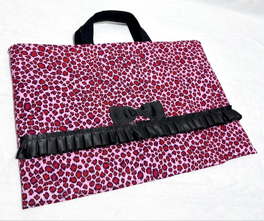 アニマル×レオパード柄❤︎女の子　入園入学３点セット　ちびギャルchanに❤︎