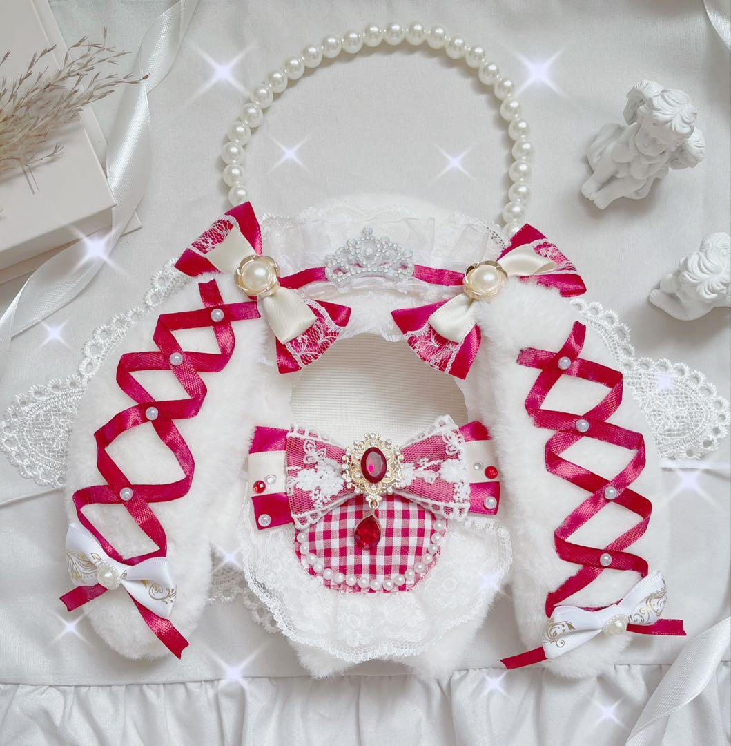 NO.120 レッド×スタイ 白ウサギ あんスタ 新衣装 ぬい服 16cm