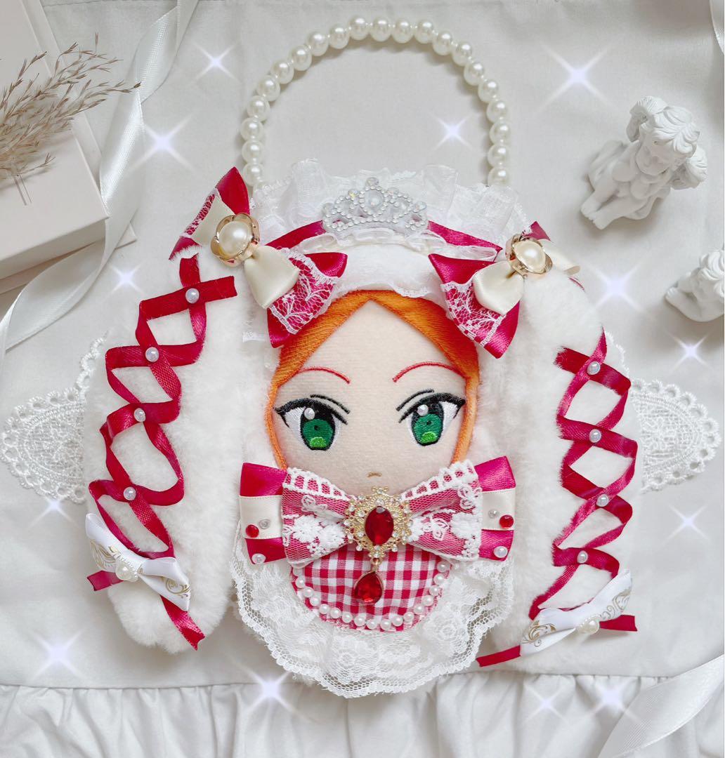 NO.120 レッド×スタイ 白ウサギ あんスタ 新衣装 ぬい服 16cm