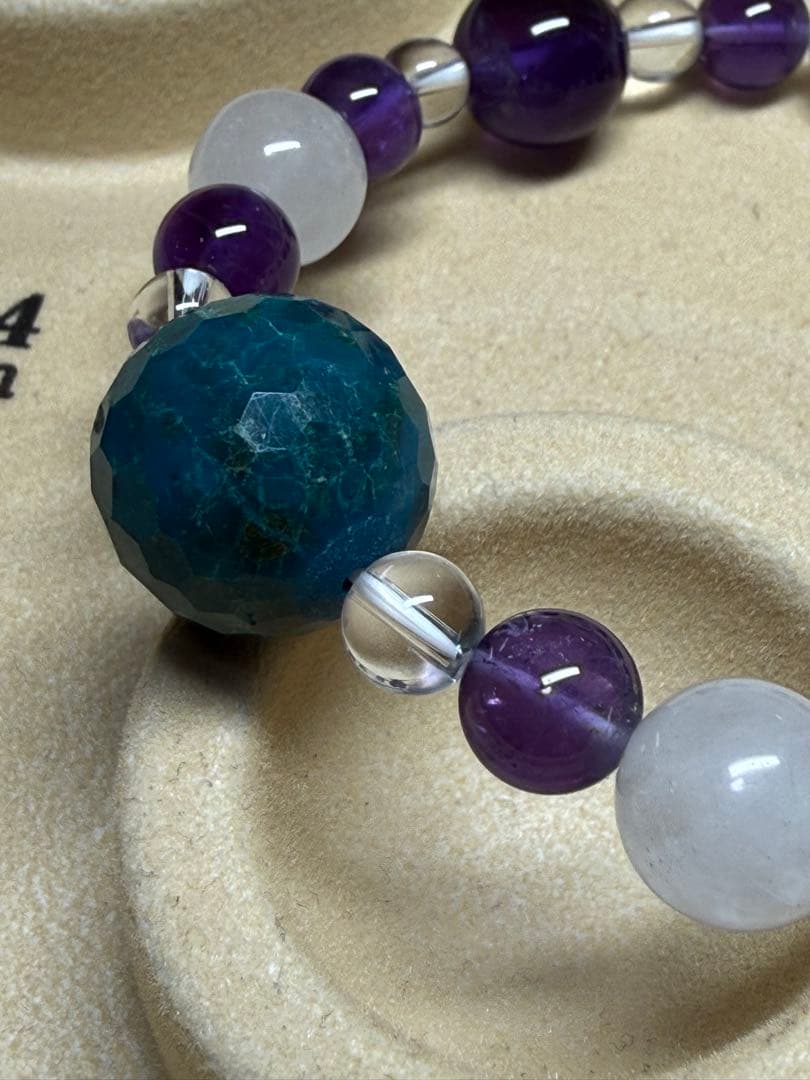 クリソコラ ブレスレット