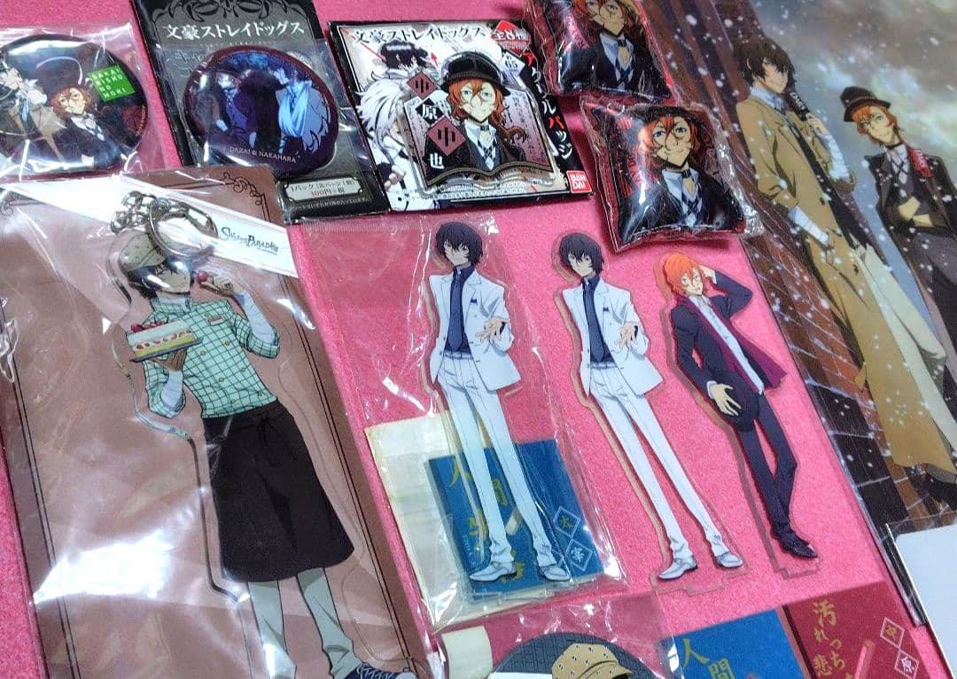 【16点セット】文豪ストレイドッグス 太宰治 中原中也 マルイアクリルスタンド